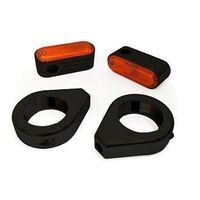 ZODIAC RADIAL INDICATOR / CLAMP SET 41MM BLACK