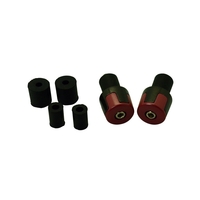 INTERLOCK STYLE BAR ENDS MCS RED