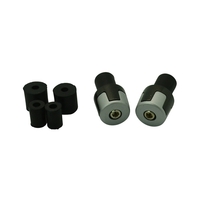 INTERLOCK STYLE BAR ENDS MCS SILVER