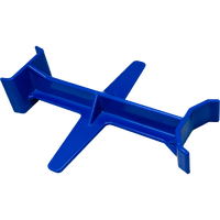 MOTORCYCLE SPECIALTIES TIE DOWN BRACE LARGE - BLUE