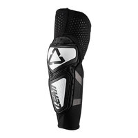LEATT ELBOW GUARD CONTOUR JUNIOR WHITE BLACK
