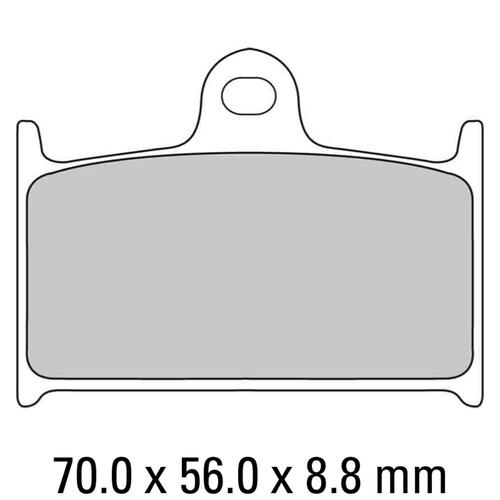 FERODO BRAKE DISC PAD SET - FDB557 ST SINTERED COMPOUND