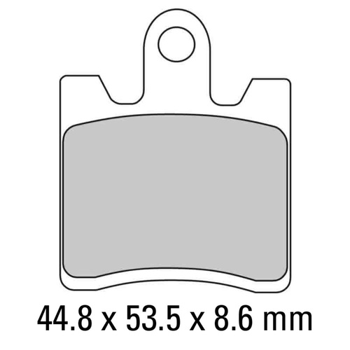 FERODO BRAKE DISC PAD SET - FDB2085 ST SINTERED COMPOUND