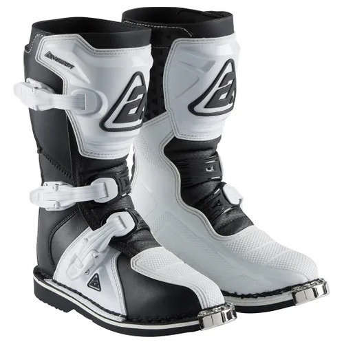ANSWER AR1 YOUTH BOOT WHITE BLACK Y2