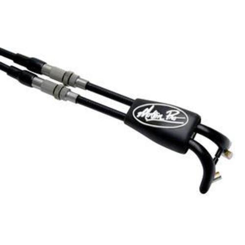 MOTIONPRO THROTTLE CABLE BLACK VINYL PUSH-PULL SET REVOLVER - KAWASAKI KAWASAKI KXF 450