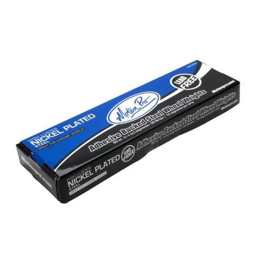 MP - Wheel Weights for Chrome Wheels, Steel, 90oz box, 360x 7g segments (Nickel)