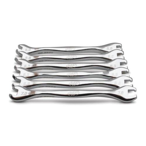 MOTIONPRO 6 PCE ERGO SPOKE WRENCH SET 5MM TO 7MM ( LTD LIFE TIME WARRANTY )
