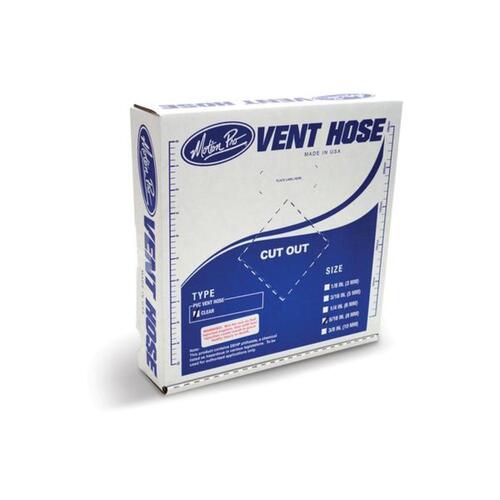 MOTIONPRO CLEAR PVC VENT HOSE 5/16in - (8MM) ID X 25FT
