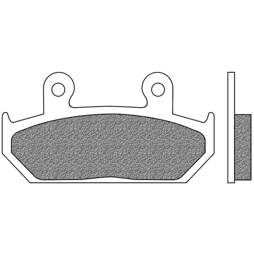 NEWFREN BRAKE PADS - FD0105-BT TOURING ORGANIC   