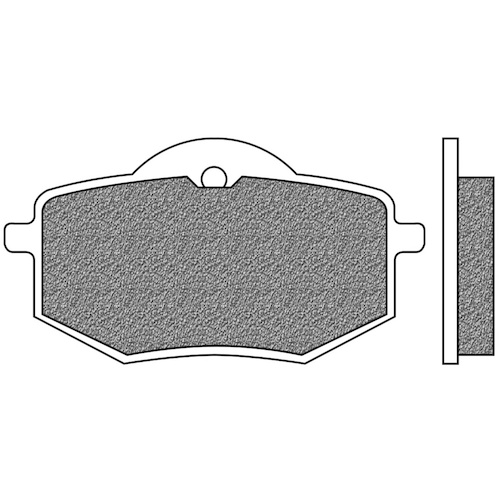 NEWFREN BRAKE PADS - FD0135-BT TOURING ORGANIC   