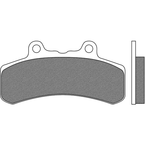NEWFREN BRAKE PADS - FD0270-B4R ROAD TT PRO ORGANIC 