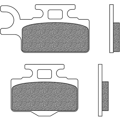 NEWFREN BRAKE PADS - FD0295-BD OFF ROAD DIRT ORGANIC 