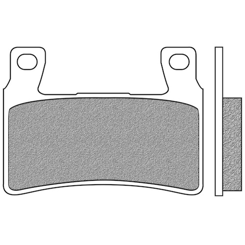 NEWFREN BRAKE PADS - FD0300-BT TOURING ORGANIC   