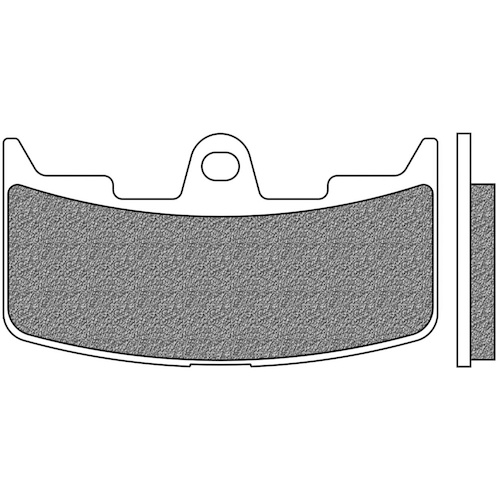NEWFREN BRAKE PADS - FD0344-SP ROAD TT PRO SINTERED 
