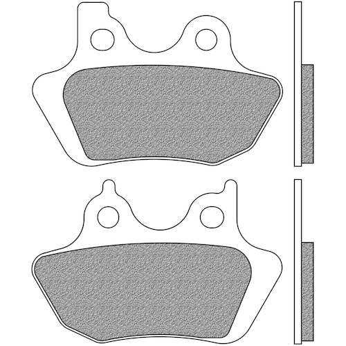 NEWFREN BRAKE PADS - FD0389-BH RAOD H/D ORGANIC  