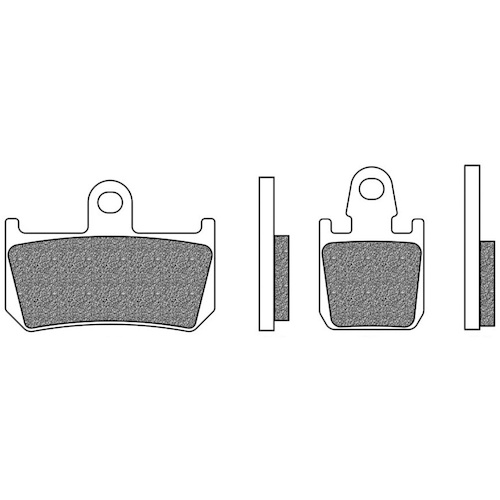 NEWFREN BRAKE PADS - FD0407-TS TOURING SINTERED   