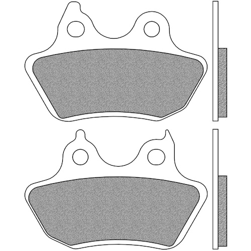 NEWFREN BRAKE PADS - FD0416-SH ROAD HD SINTERED  
