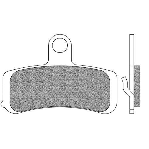 NEWFREN BRAKE PADS - FD0443-SH ATV SINTERED   