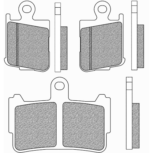 NEWFREN BRAKE PADS - FD0491-TS TOURING SINTERED   
