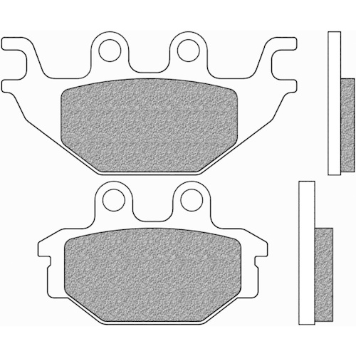 NEWFREN BRAKE PADS - FD0527-SH ROAD HD SINTERED  