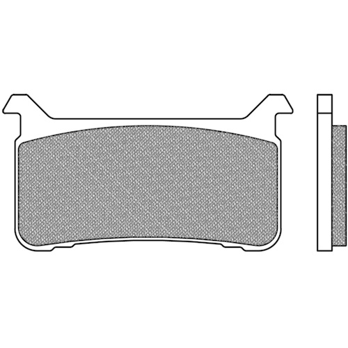 NEWFREN BRAKE PADS - FD0537-SP ROAD TT PRO SINTERED 