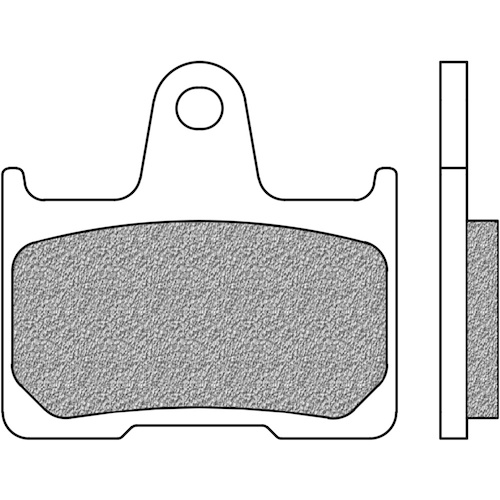 NEWFREN BRAKE PADS - FD0541-SH ROAD HD SINTERED  