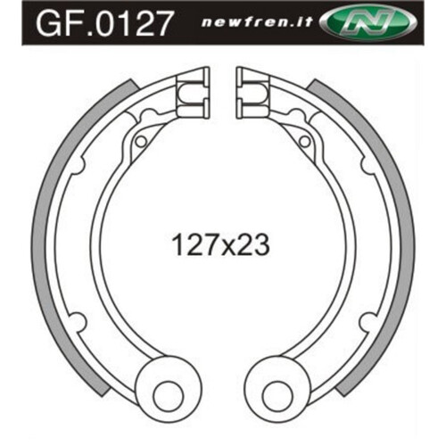 NEWFREN BRAKE SHOES - GF0127     