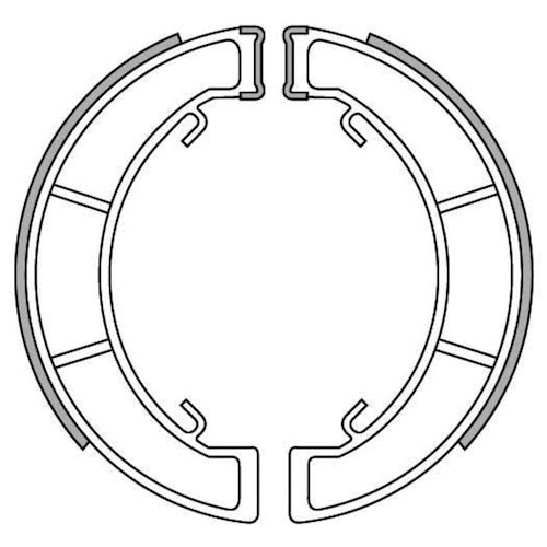 NEWFREN BRAKE SHOES - GF1092     