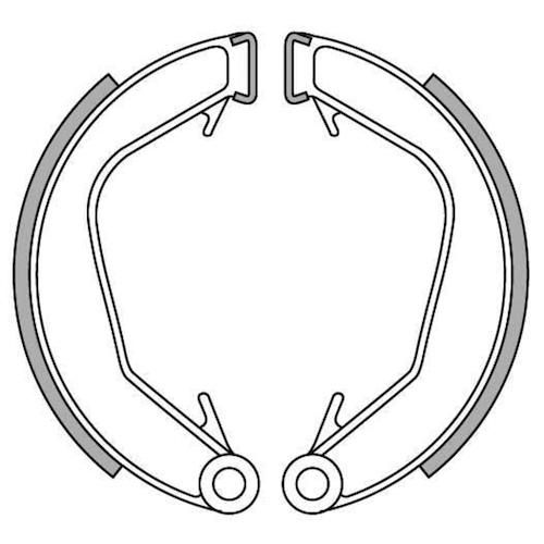 NEWFREN BRAKE SHOES - GF1104     