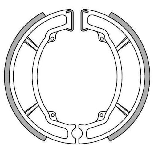 NEWFREN BRAKE SHOES - GF1105     