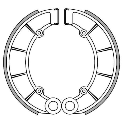 NEWFREN BRAKE SHOES - GF1109     
