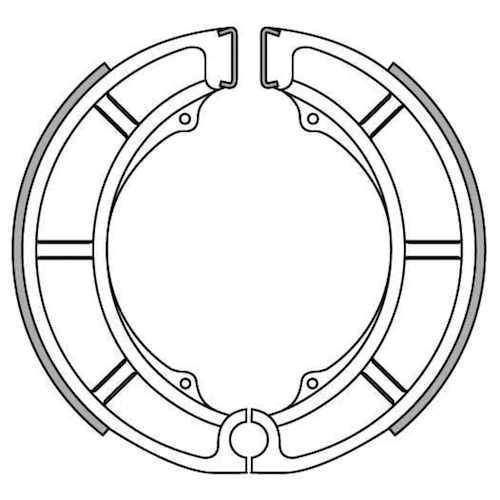 NEWFREN BRAKE SHOES - GF1120     