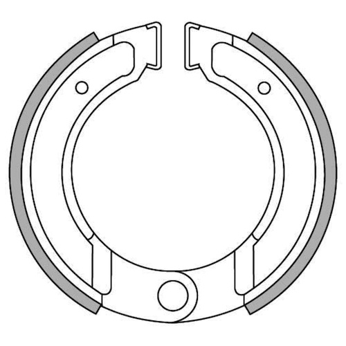 NEWFREN BRAKE SHOES - GF1124     