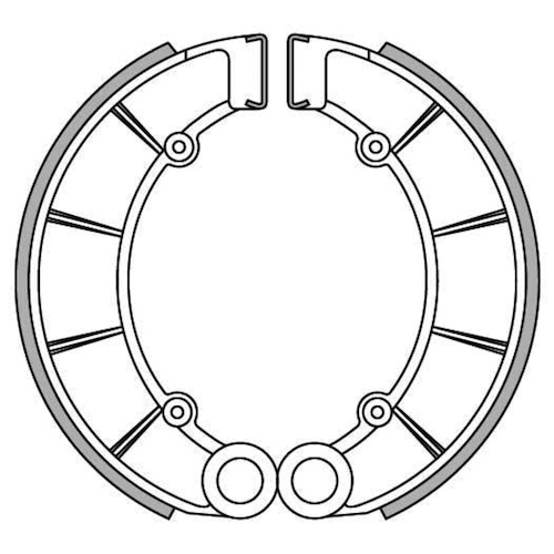 NEWFREN BRAKE SHOES - GF1130     