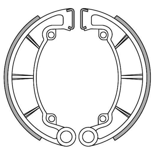 NEWFREN BRAKE SHOES - GF1140     