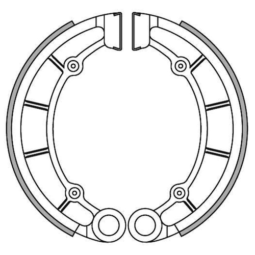 NEWFREN BRAKE SHOES - GF1141     