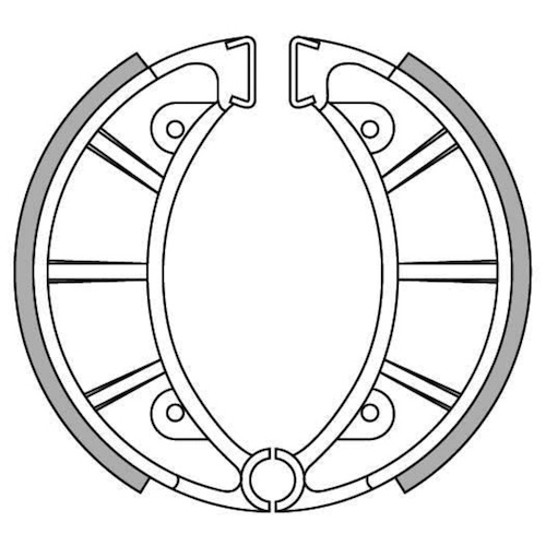 NEWFREN BRAKE SHOES - GF1156     
