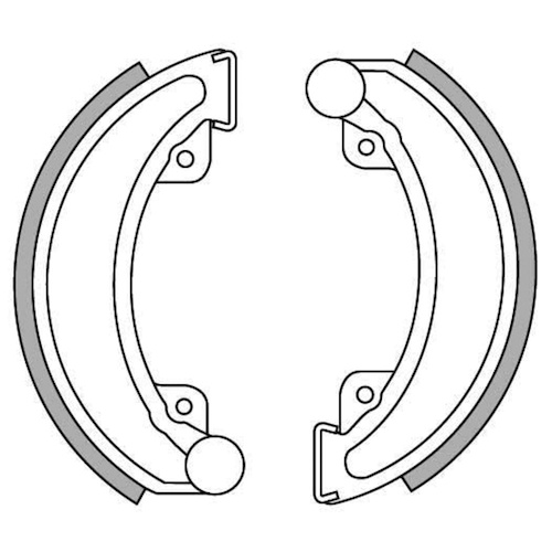 NEWFREN BRAKE SHOES - GF1172     