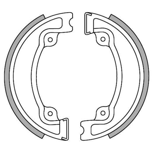 NEWFREN BRAKE SHOES - GF1184     