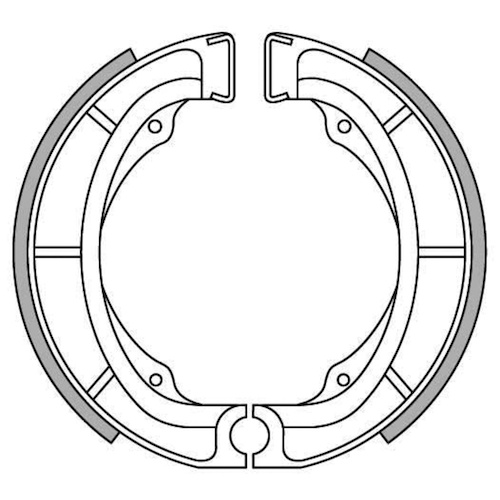 NEWFREN BRAKE SHOES - GF1186     