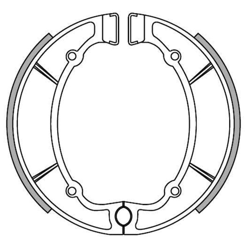 NEWFREN BRAKE SHOES - GF1190     
