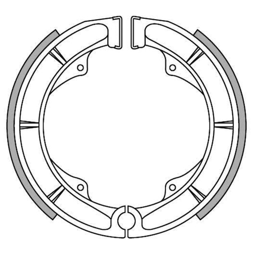 NEWFREN BRAKE SHOES - GF1195     