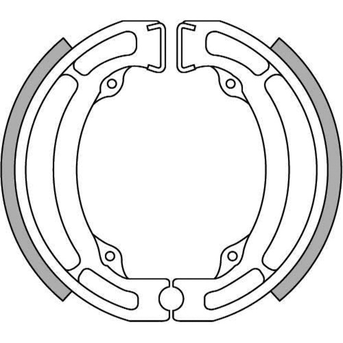 NEWFREN BRAKE SHOES - GF1196     