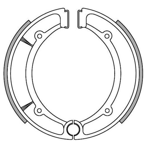 NEWFREN BRAKE SHOES - GF1197     