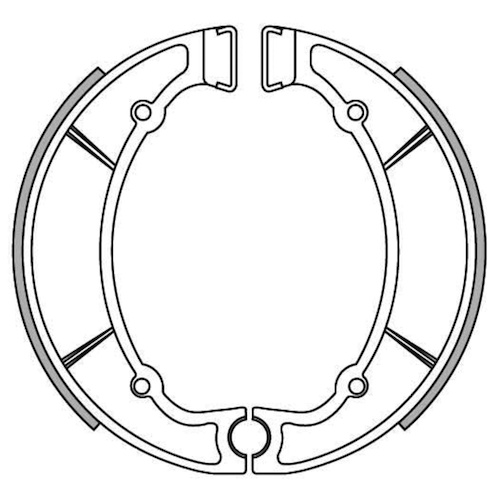 NEWFREN BRAKE SHOES - GF1202     