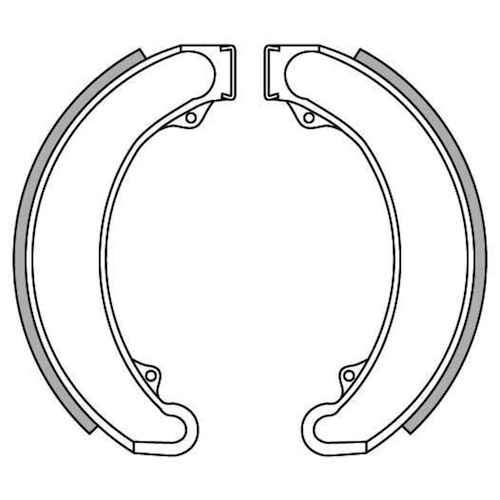 NEWFREN BRAKE SHOES - GF1210     