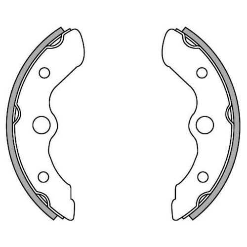 NEWFREN BRAKE SHOES - GF1212     