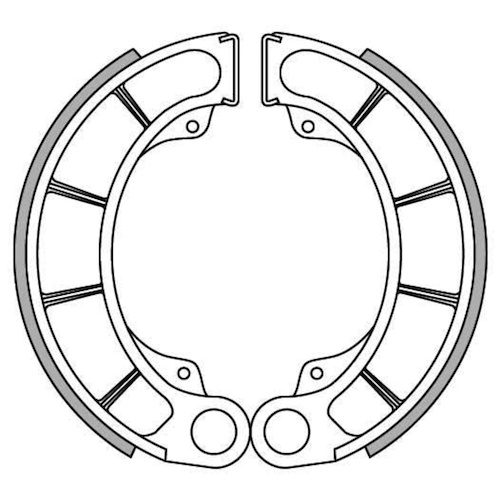 NEWFREN BRAKE SHOES - GF1214     