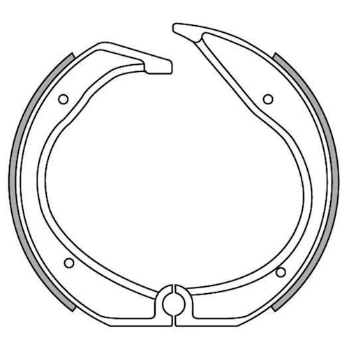 NEWFREN BRAKE SHOES - GF1218     