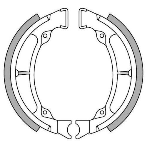 NEWFREN BRAKE SHOES - GF1220     